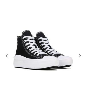 Women's Chuck Taylor All Star Move High Top Shoe - BLACK